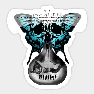 The Butterfly Effect Sticker